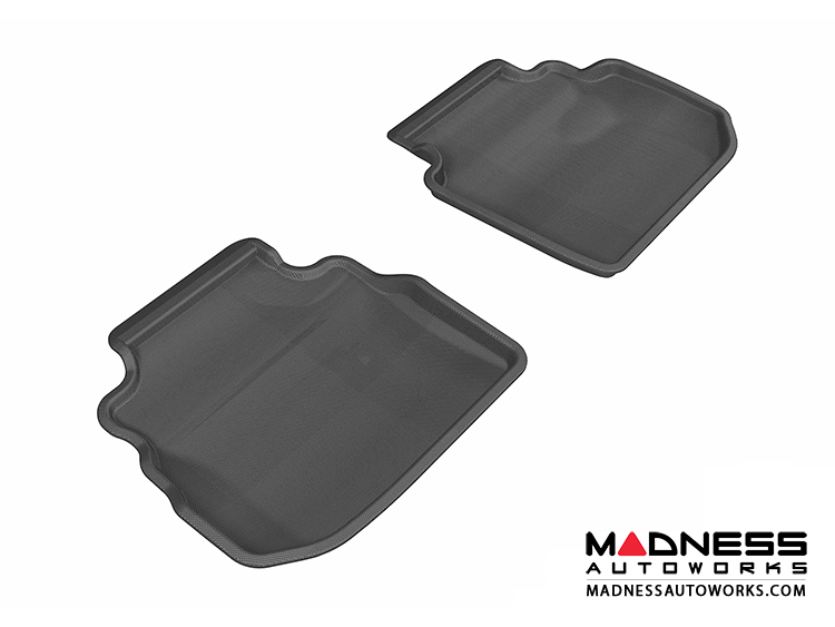 Infiniti M35 Floor Mats (Set of 2) - Rear - Black by 3D MAXpider